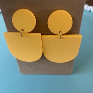 Geometric Arch Drop Earrings